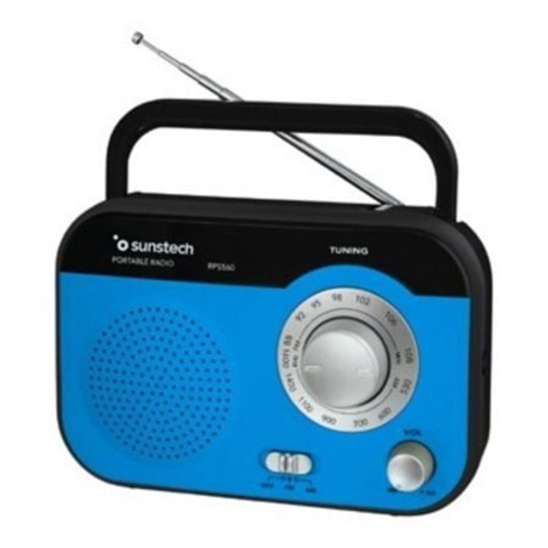 Radio Port�til Sunstech RPS560/ Azul