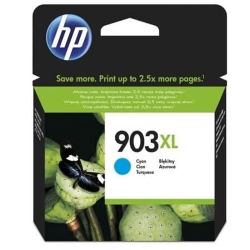 Cartucho de Tinta Original HP n�903 XL Alta Capacidad/ Cian