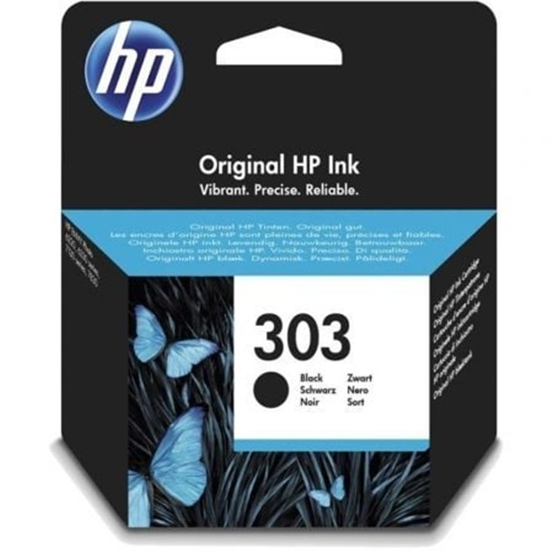 Cartucho de Tinta Original HP n�303/ Negro