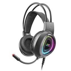 Auriculares Gaming con Micr�fono Mars Gaming MH220/ Jack 3.5/ Negros