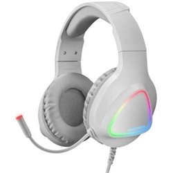 Auriculares Gaming con Micr�fono Mars Gaming MH222/ Jack 3.5/ Blancos