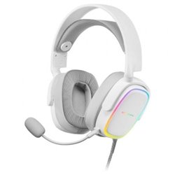 Auriculares Gaming con Micr�fono Mars Gaming MHAW/ Jack 3.5/ Blancos