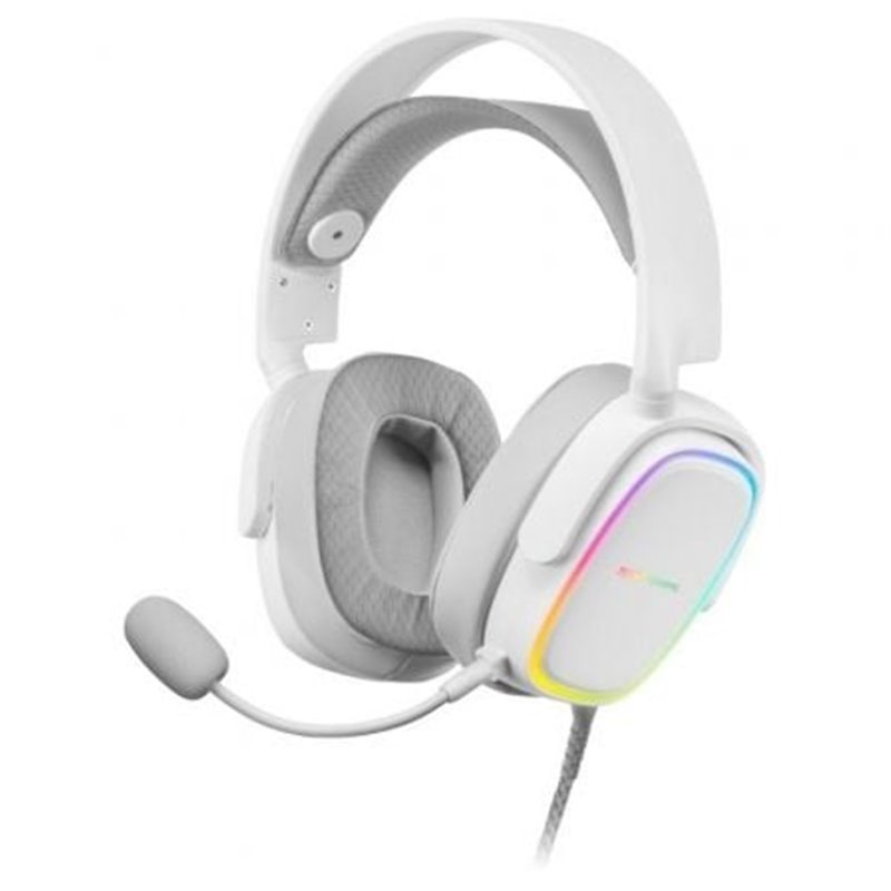 Auriculares Gaming con Micr�fono Mars Gaming MHAW/ Jack 3.5/ Blancos