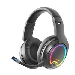 Auriculares Gaming Inal�mbricos con Micr�fono Mars Gaming MHW100/ Jack 3.5/ Negros