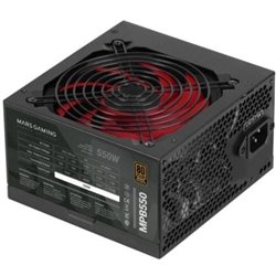 Fuente de Alimentaci�n Mars Gaming MPB550/ 550W/ Ventilador 12cm/ 80 Plus Bronze