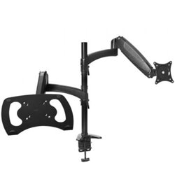 Soporte de Mesa Orientable/ Inclinable Trust Mara para Monitor y Port�til hasta 32"