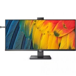 Monitor Profesional Ultraparon�mico Philips 40B1U5601H 39.53"/ WQHD/ Webcam/ Multimedia/ Regulable en altura/ Negro