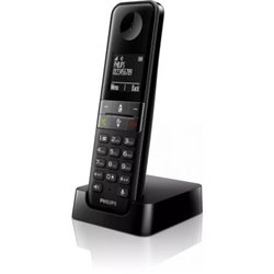 Tel�fono Inal�mbrico Philips D4701B/34/ Negro