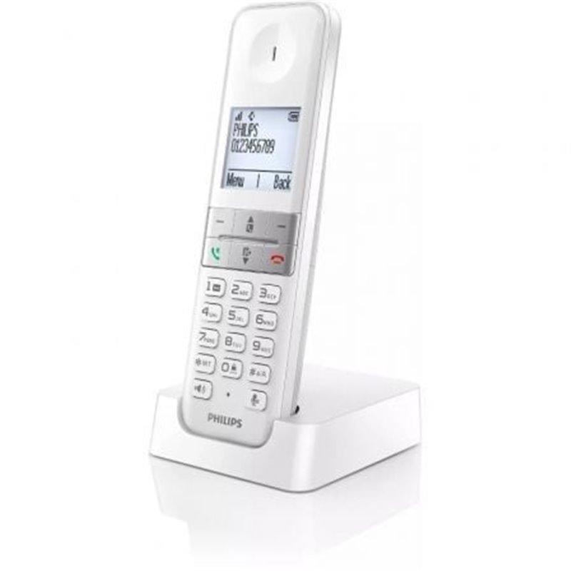 Tel�fono Inal�mbrico Philips D4701W/34/ Blanco