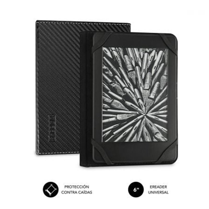 Funda para libro electr�nico Subblim 1EC001 Booklet/ Negra