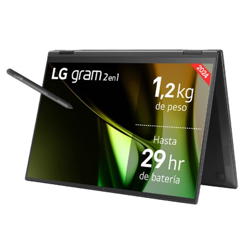 LG PORTATIL GRAM 2 EN 114T90S. W11 HOME. INTEL CORE ULTRA 7. 16GB. 512GB SSD. 1,2KG