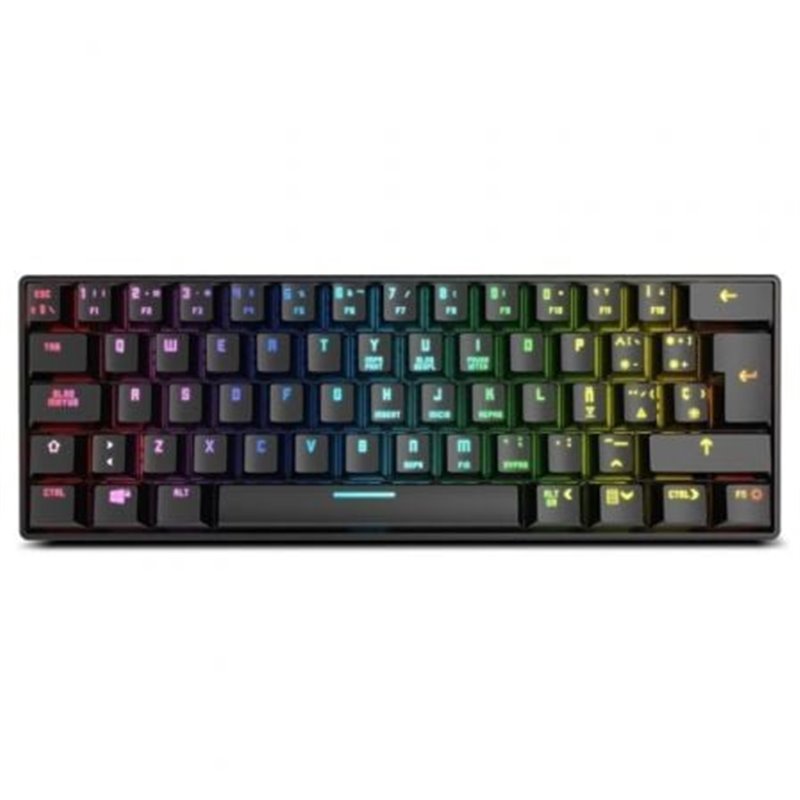 Teclado Gaming Mec�nico Inal�mbrico Krom Kluster/ Negro