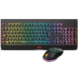 Pack Gaming Krom Kabala/ Teclado + Rat�n Inal�mbricos