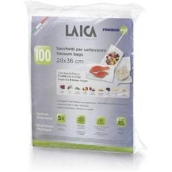 Bolsa para envasar al vac�o Laica VT3512/ 28 X 36cm/ 100 bolsas