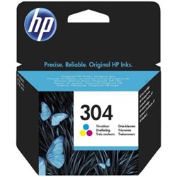 Cartucho de Tinta Original HP n�304/ Tricolor