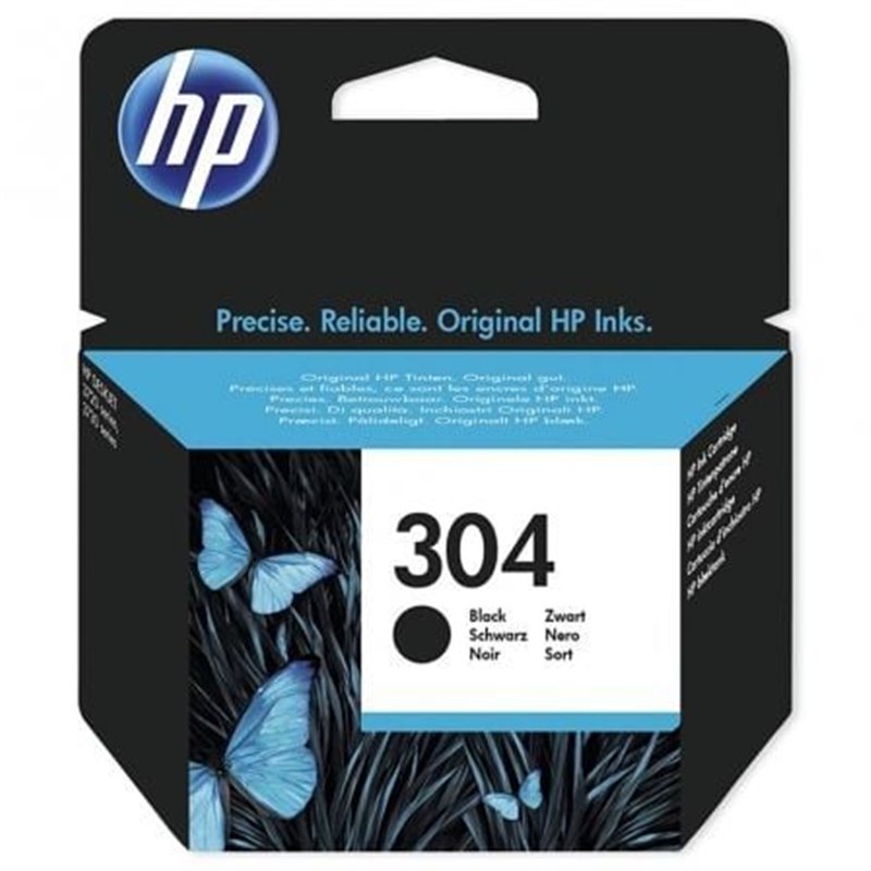 Cartucho de Tinta Original HP n�304/ Negro