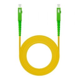 Cable de Fibra �ptica G657A2 Nanocable 10.20.0030/ LSZH/ 30m/ Amarillo