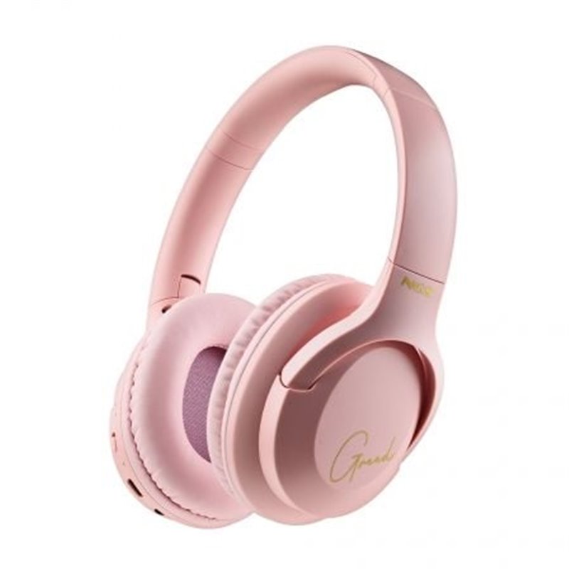 Auriculares Inal�mbricos NGS Artica Greed/ con Micr�fono/ Bluetooth/ Rosa