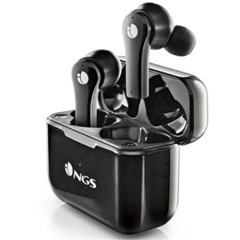 Auriculares Bluetooth NGS �rtica Bloom con estuche de carga/ Autonom�a 6h/ Negros