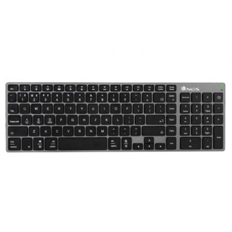 Teclado Inal�mbrico por Bluetooth NGS Fortune-BT/ Gris