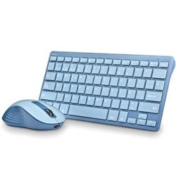 Teclado y Rat�n Inal�mbricos NGS Fantasy Kit Blue/ Azul