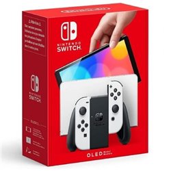 Nintendo Switch Versi�n OLED Blanca/ Incluye Base/ 2 Mandos Joy-Con