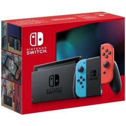 Nintendo Switch Azul Ne�n/Rojo Ne�n 2022/ 2 Mandos Joy-Con