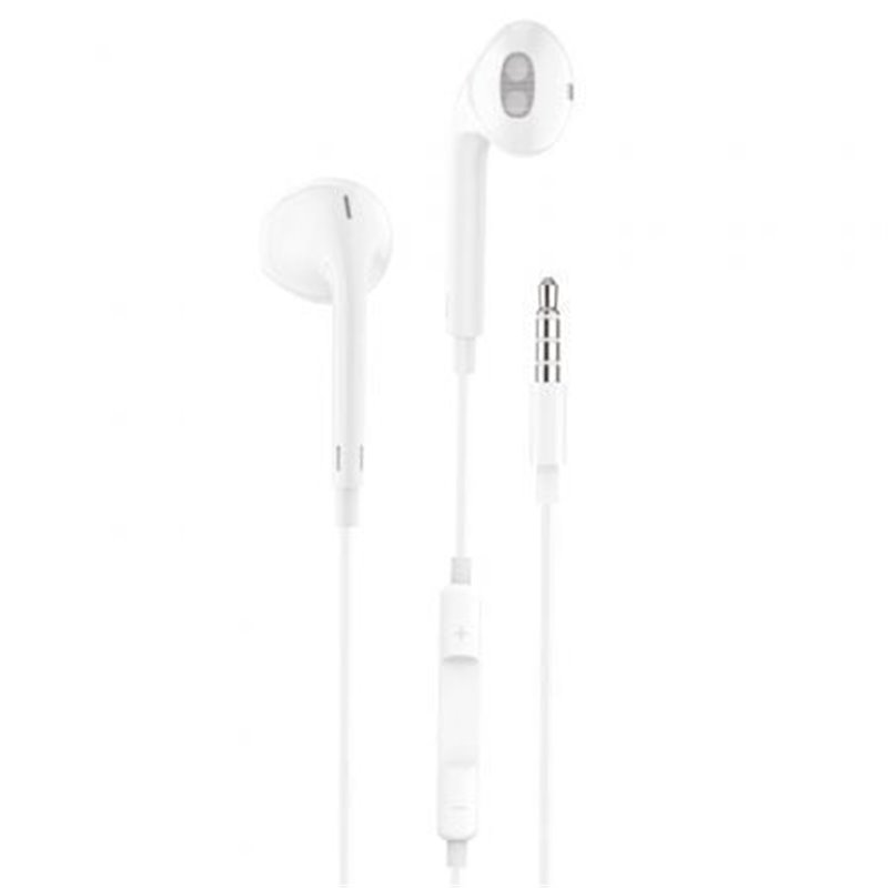 Auriculares Intrauditivos Tech One Tech earTECH TEC1001/ con Micr�fono/ Jack 3.5/ Blancos