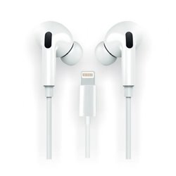 Auriculares Intrauditivos Tech One Tech earTECH HOP TEC1202/ con Micr�fono/ Lightning/ Blancos