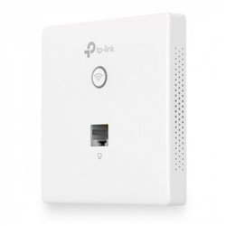 Punto de Acceso Inal�mbrico TP-Link Omada EAP115-WALL PoE 300Mbps/ 2.4GHz/ Antenas de 1.8dBi/ WiFi 802.11n/b/g/a