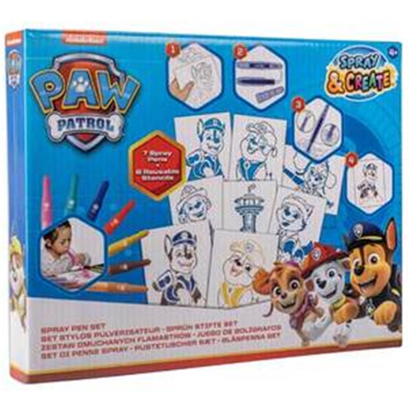 JUEGO DE BOLIGRAFOS PATRULLA CANINA