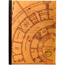 CUADERNO A5 MAPA DEL MERODEADOR HARRY POTTER