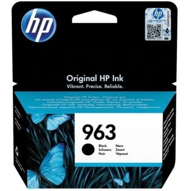 Cartucho de Tinta Original HP n�963/ Negro