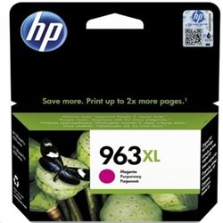 Cartucho de Tinta Original HP n�963 XL Alta Capacidad/ Magenta