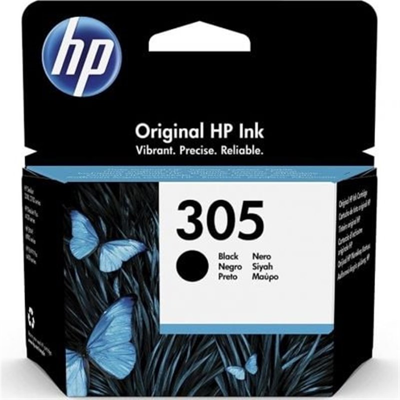 Cartucho de Tinta Original HP n�305/ Negro