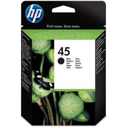 Cartucho de Tinta Original HP n�45/ Negro