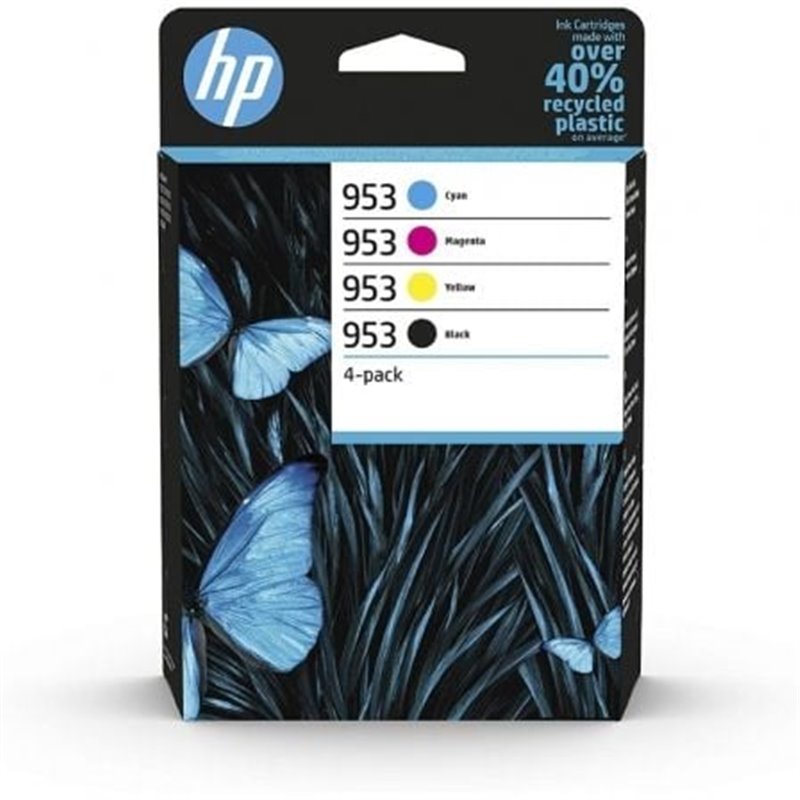 Cartucho de Tinta Original HP n�953 Multipack/ Cian/ Magenta/ Amarillo/ Negro