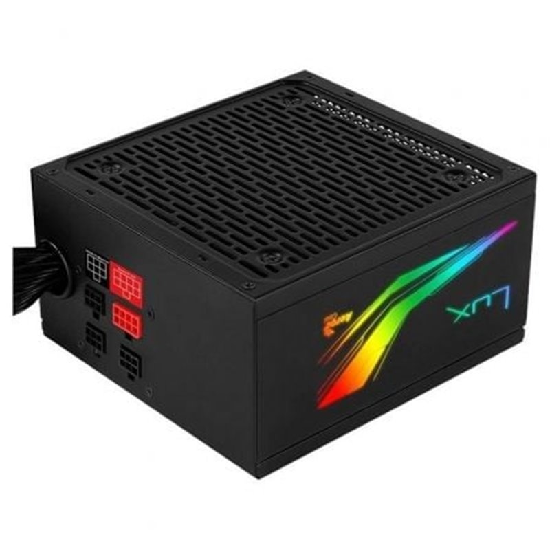 Fuente de Alimentaci�n Aerocool LUX RGB 550M/ 550W/ Ventilador 12cm/ 80 Plus Bronze