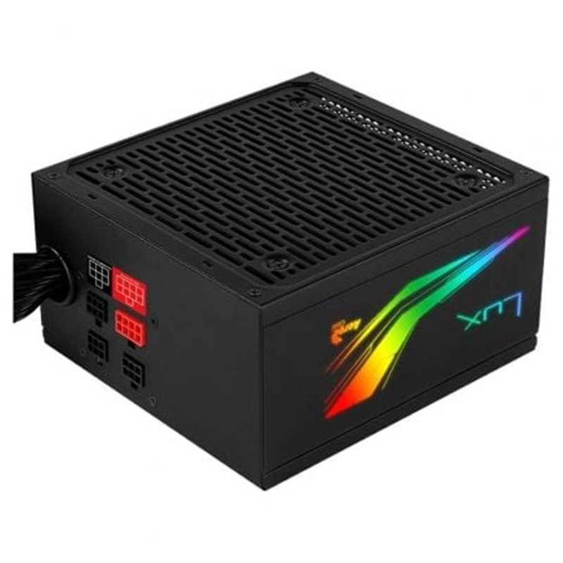 Fuente de Alimentaci�n Aerocool LUX RGB 650M/ 650W/ Ventilador 12cm/ 80 Plus Bronze