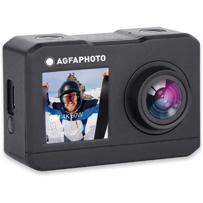 C�mara Digital Deportiva AgfaPhoto AC7000 2.7K/ 16MP/ �ngulo de visi�n 120�/ Gris