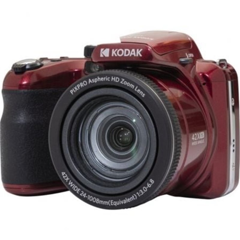 C�mara Digital Kodak Pixpro AZ425/ 20MP/ Zoom �ptico 42x/ Roja