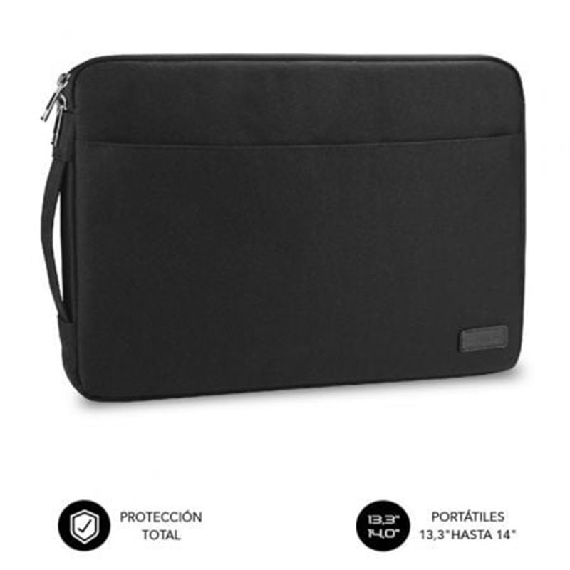 Funda Subblim Urban Laptop Sleeve para Port�tiles hasta 14"/ Negra