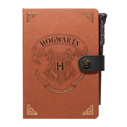 Cuaderno A5 premium + boligrafo varita Hogwarts Harry Potter