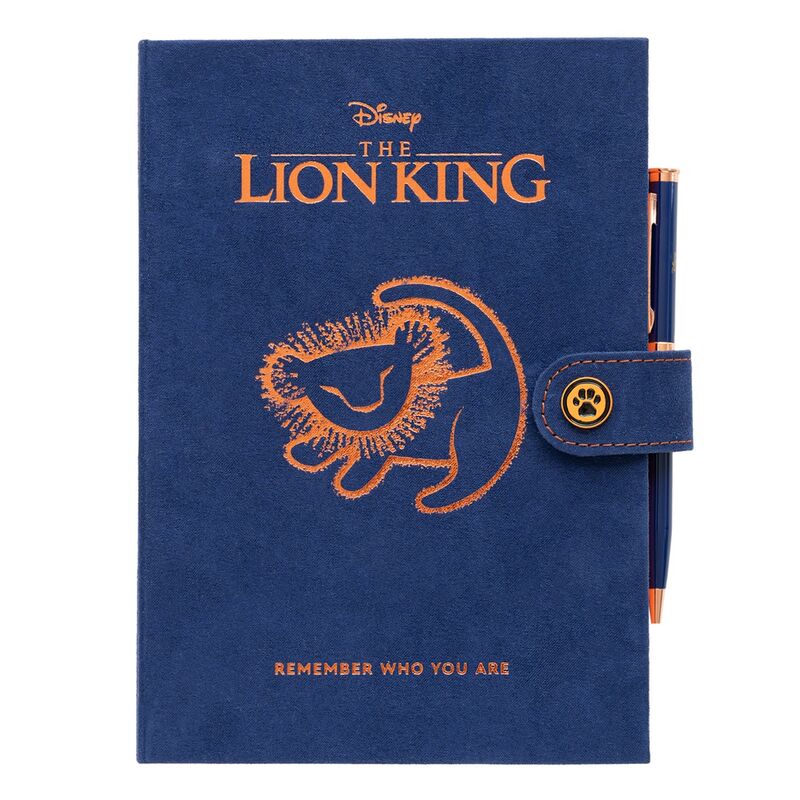 Cuaderno A5 premium + boligrafo El Rey Leon Disney