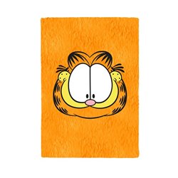 Cuaderno A5 premium felpa Garfield