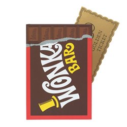 Cuaderno A5 premium Wonka Bar Willy Wonka