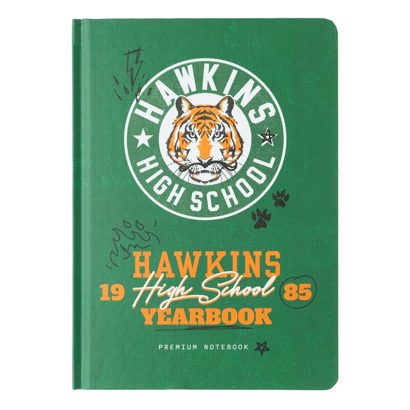 Cuaderno A5 premium Hawkins High School Stranger Things