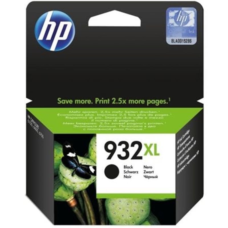 Cartucho de Tinta Original HP n�932 XL Alta Capacidad/ Negro