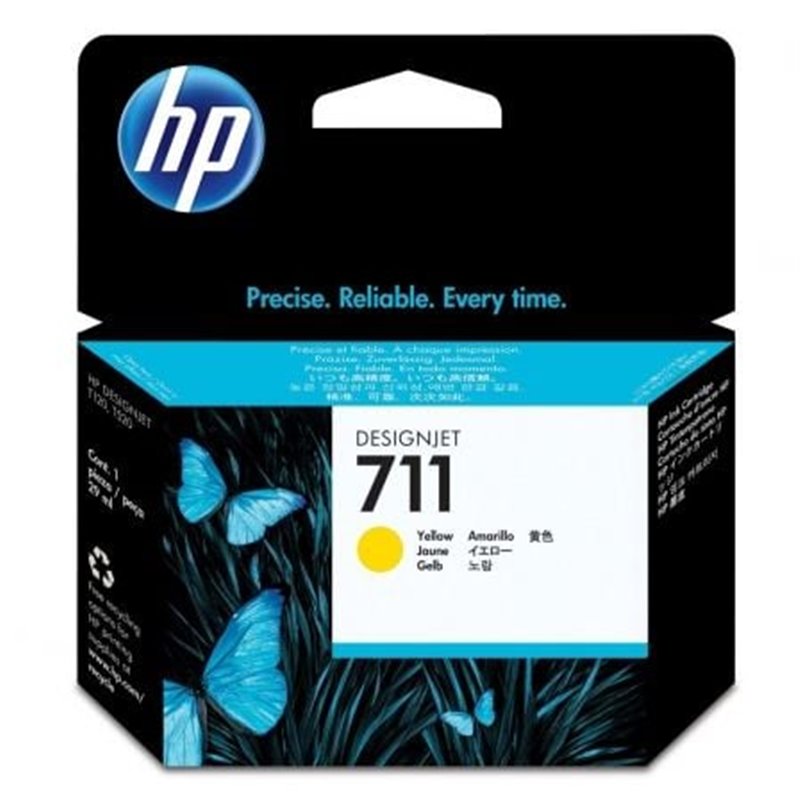 Cartucho de Tinta Original HP n�711/ Amarillo