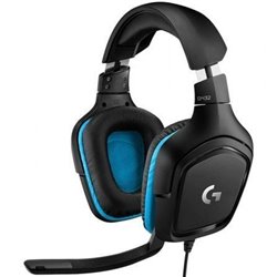 Auriculares Gaming con Micr�fono Logitech G432/ USB 2.0/ Jack 3.5/ Negros